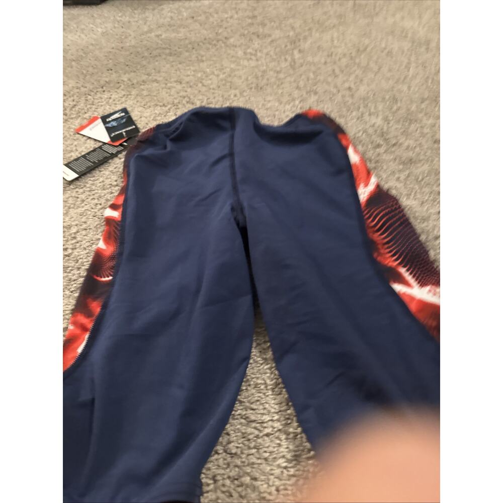 Speedo Men's Endurance Race Grab Bag Jammer - Navy/Red 30 NWT - Picture 7 of 7